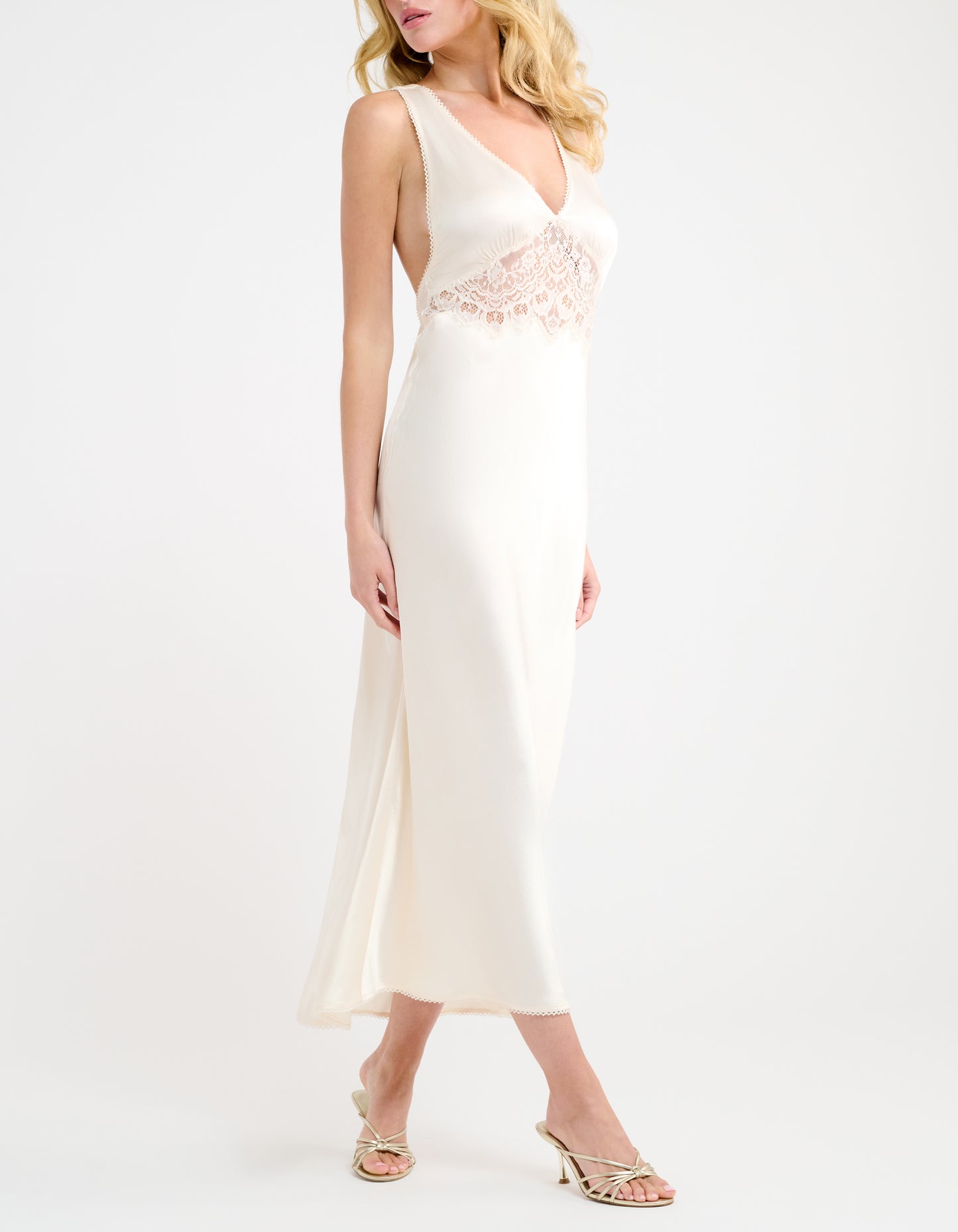 Vanity Midi Dress | Ivory