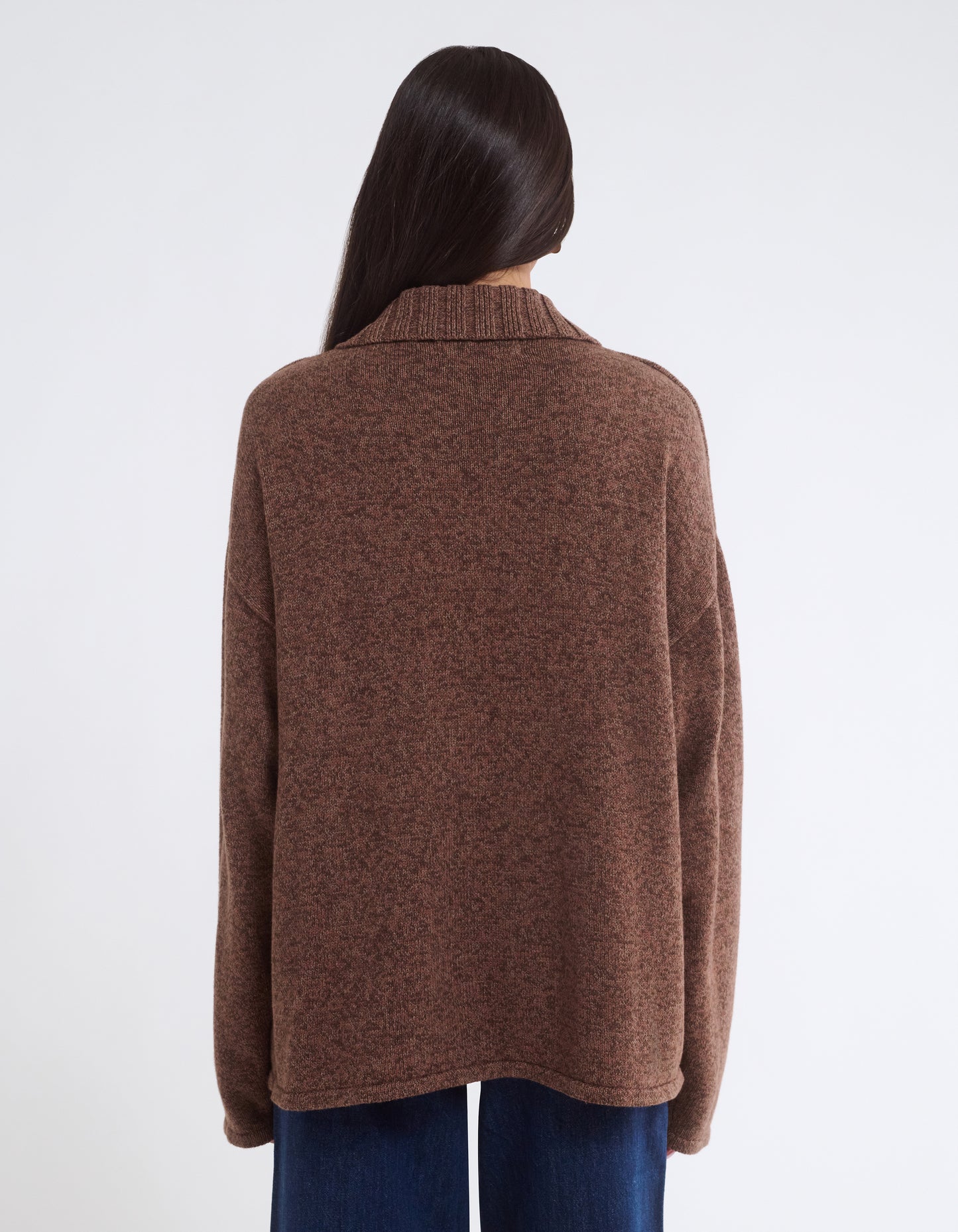 Weekender Quarter Zip | Latte Heather
