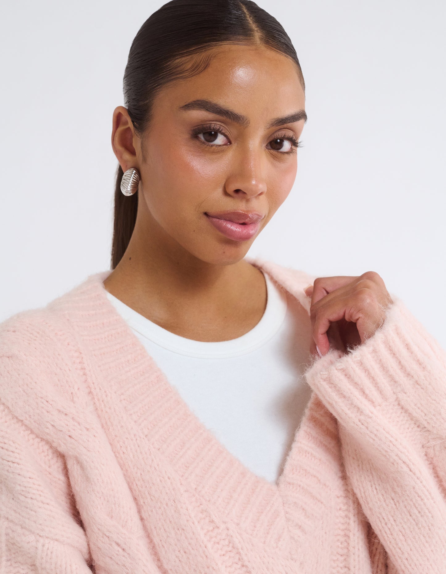 Whistler V-Neck Sweater | Petal