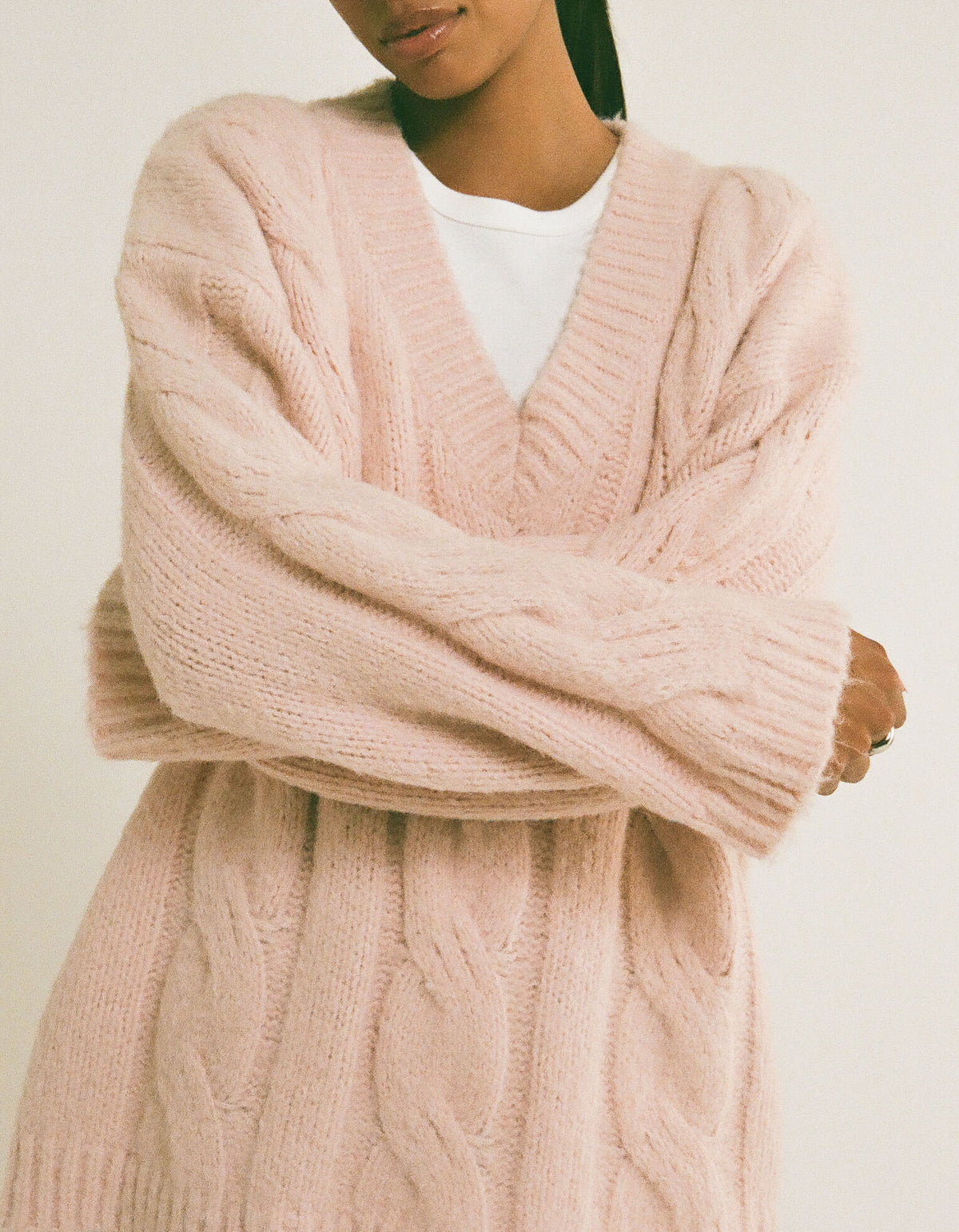 Whistler V-Neck Sweater | Petal