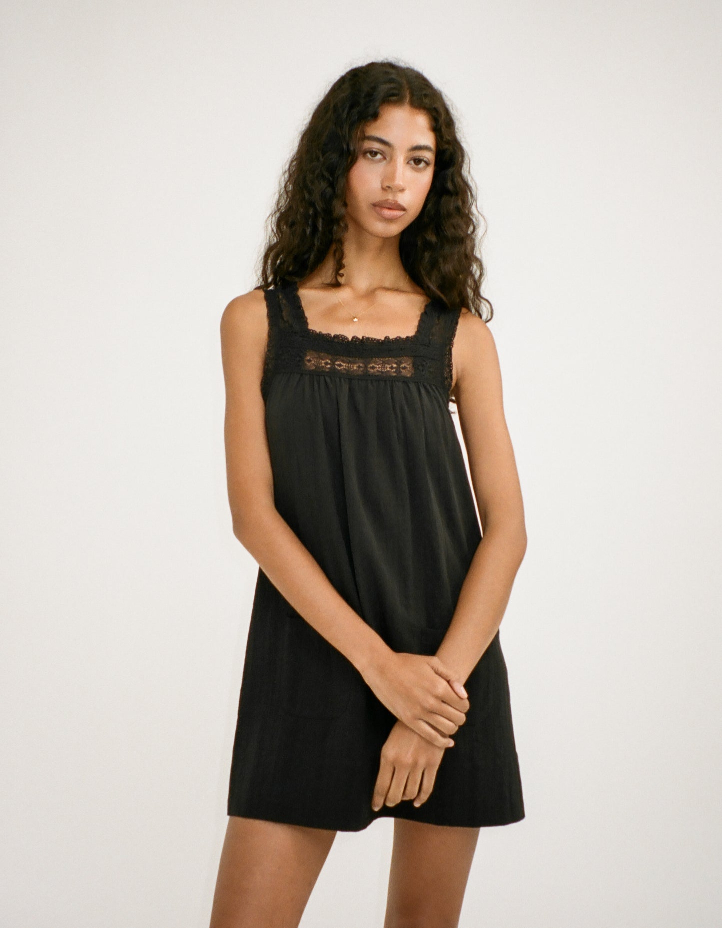 Willow Mini Dress | Black