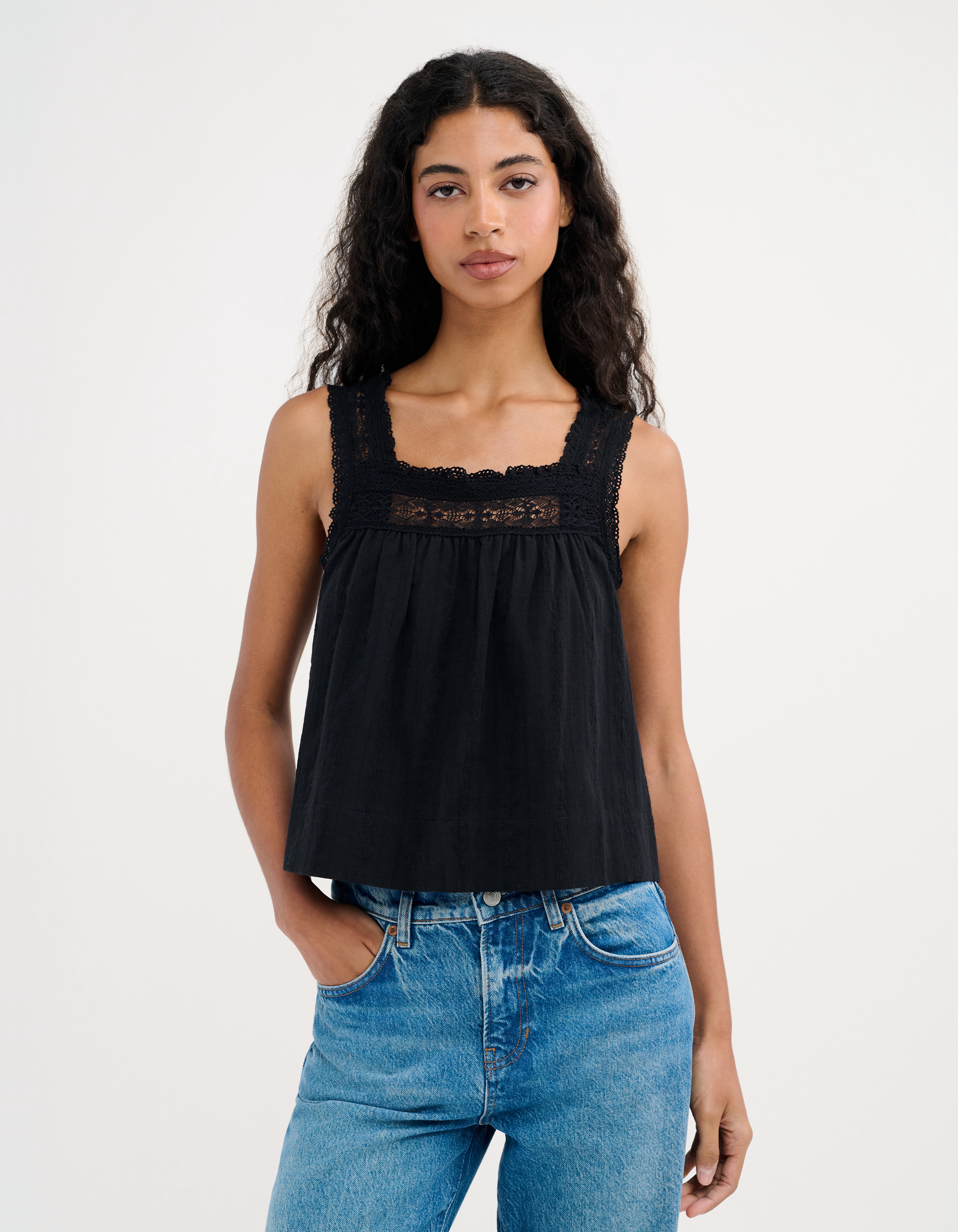 Willow Top in Black | Shop Women's Everyday Tops – Rumored