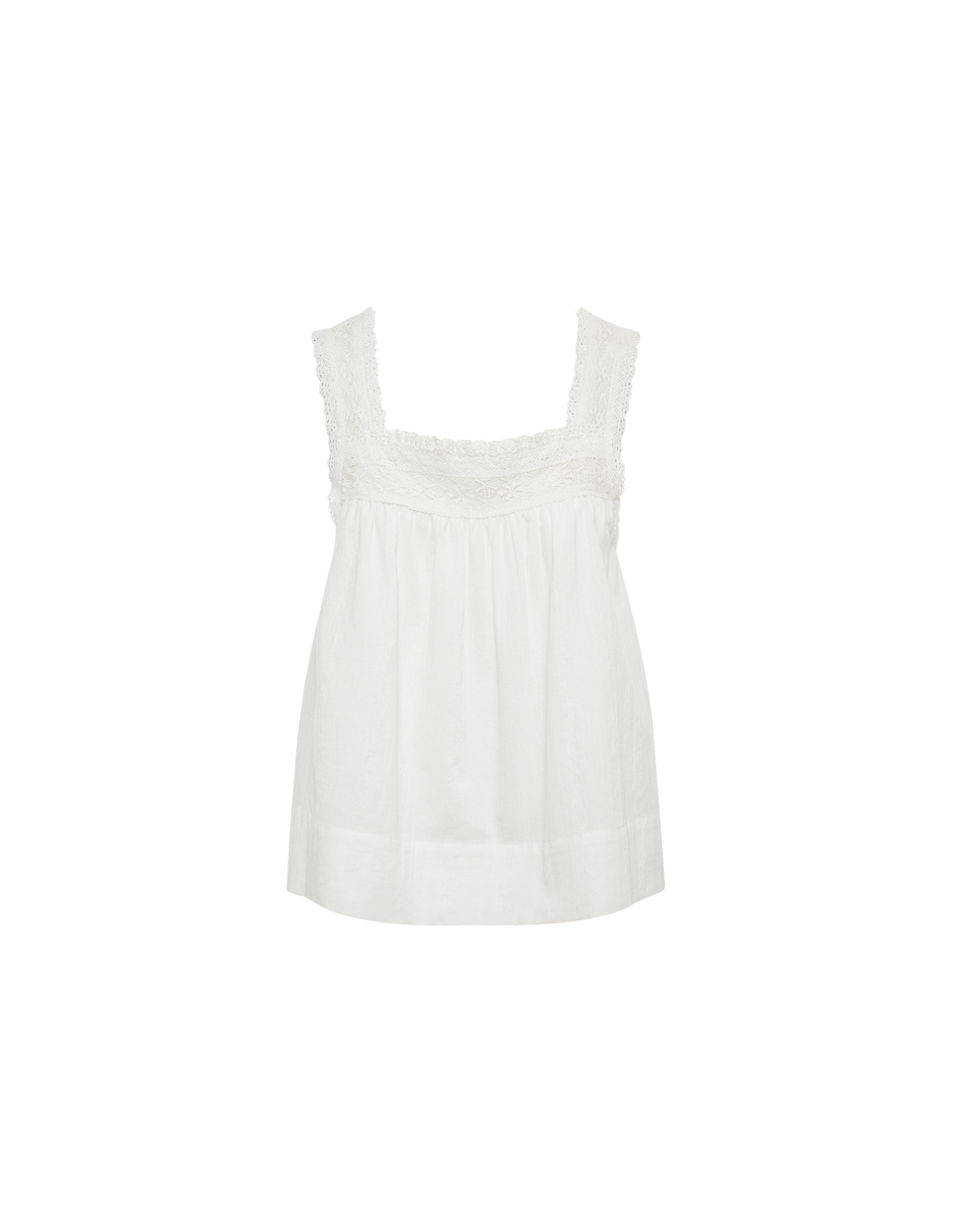 Willow Top | White - Camis and Tanks