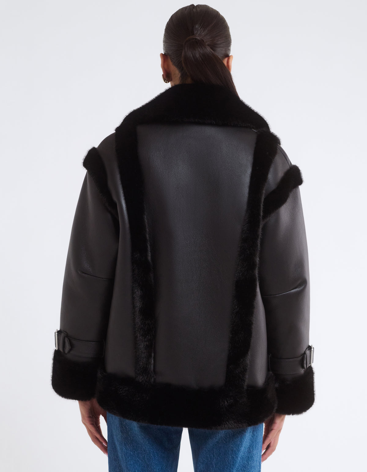 Wrangler Shearling Jacket | Black