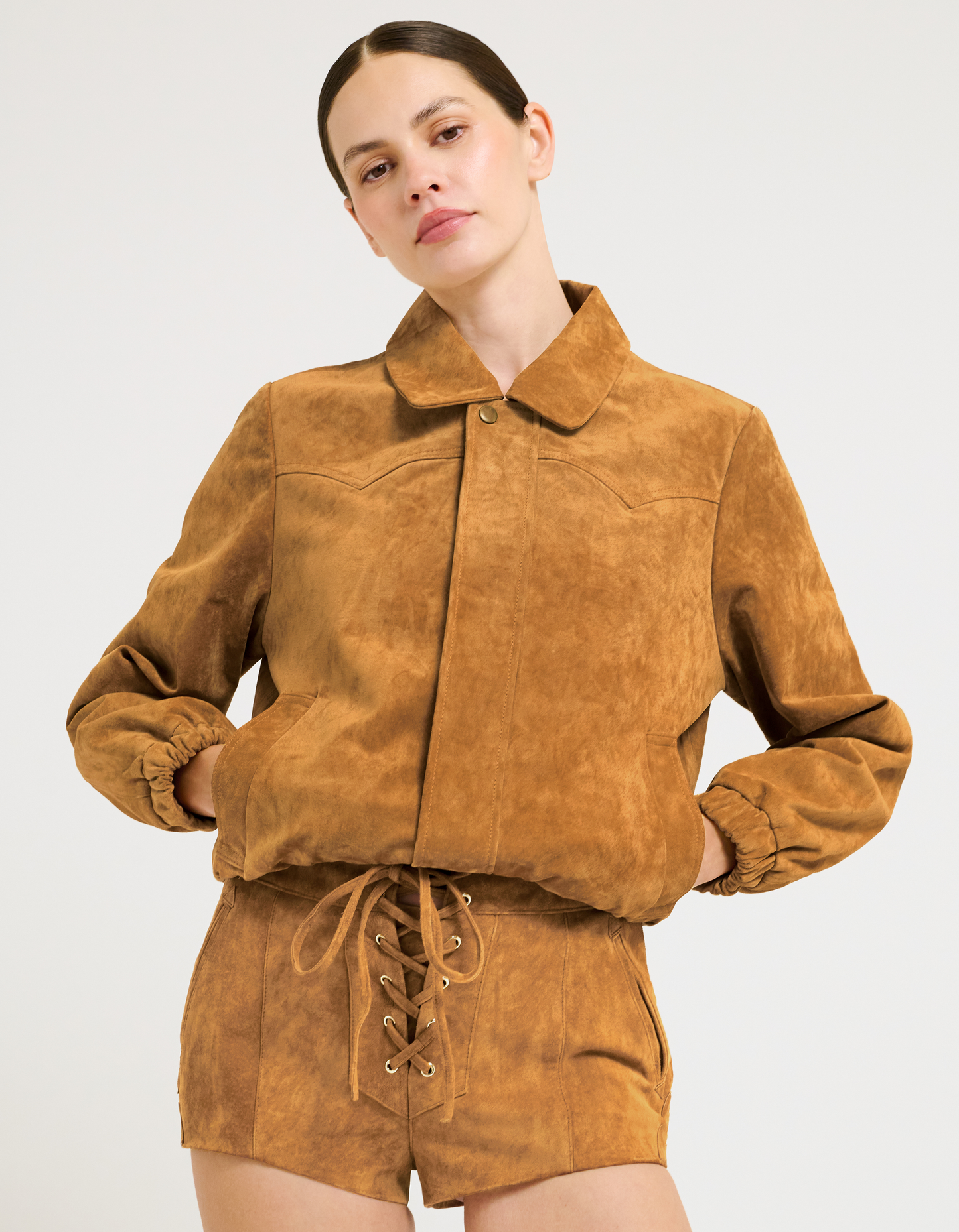 Yellowstone Suede Microshort | Saddle Suede