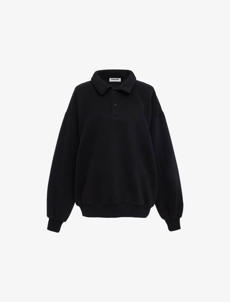Airport Sweatshirt | Black - Sweaters