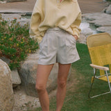 Airport Sweatshirt | Buttercream - Sweaters