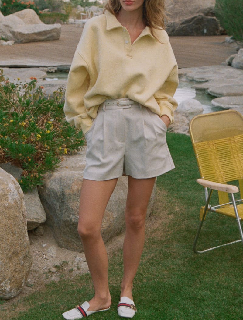 Airport Sweatshirt | Buttercream - Sweaters