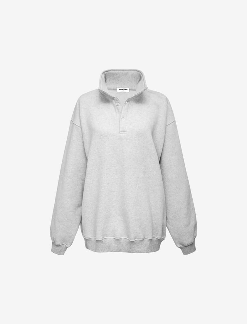 Airport Sweatshirt | Pearl Gray - Sweaters