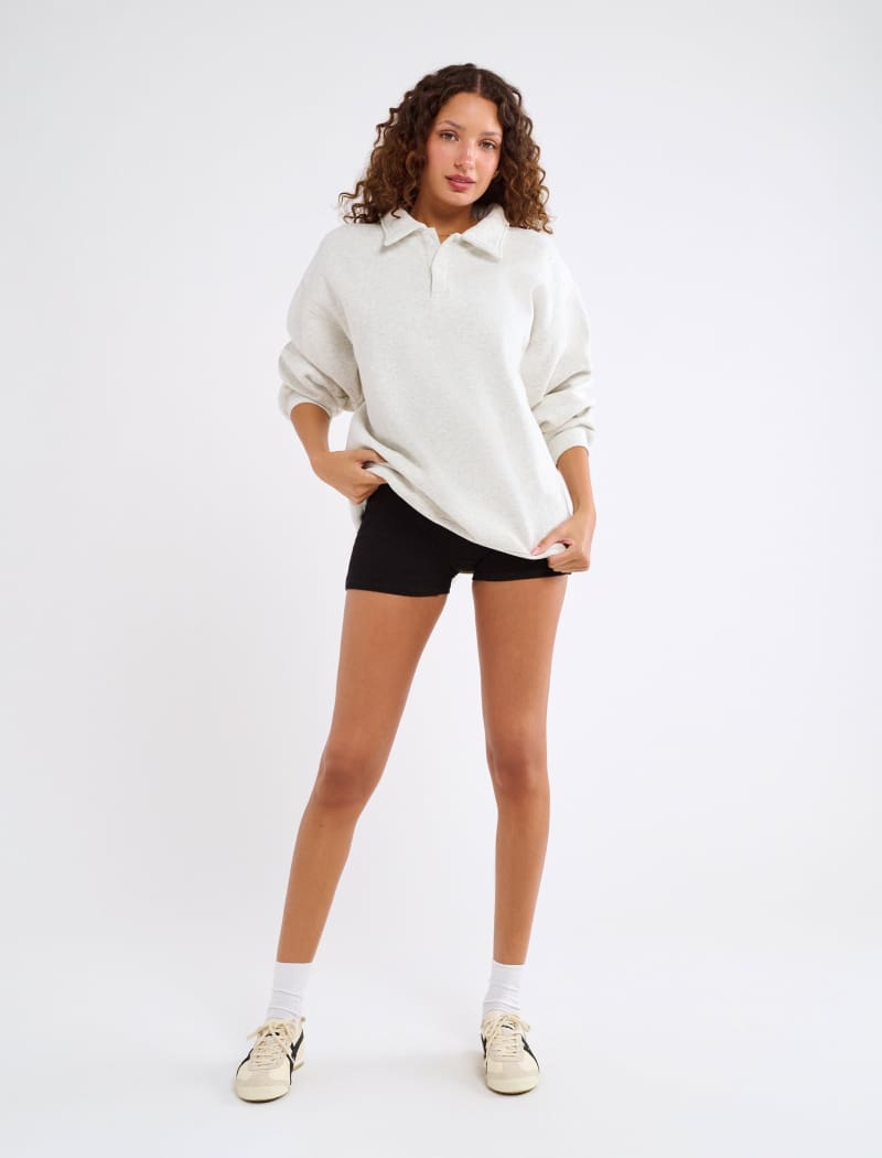 Airport Sweatshirt | Pearl Gray - Sweaters