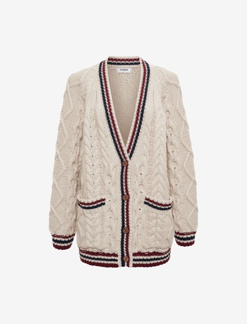 Alumni Cardigan | Cream