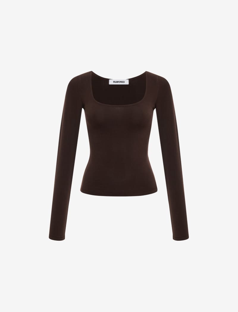 Be Mine Long Sleeve | Espresso