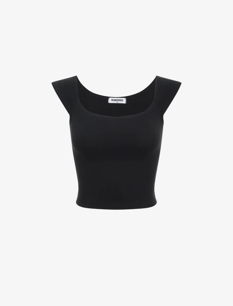 Be Mine Top | Black - T-Shirt