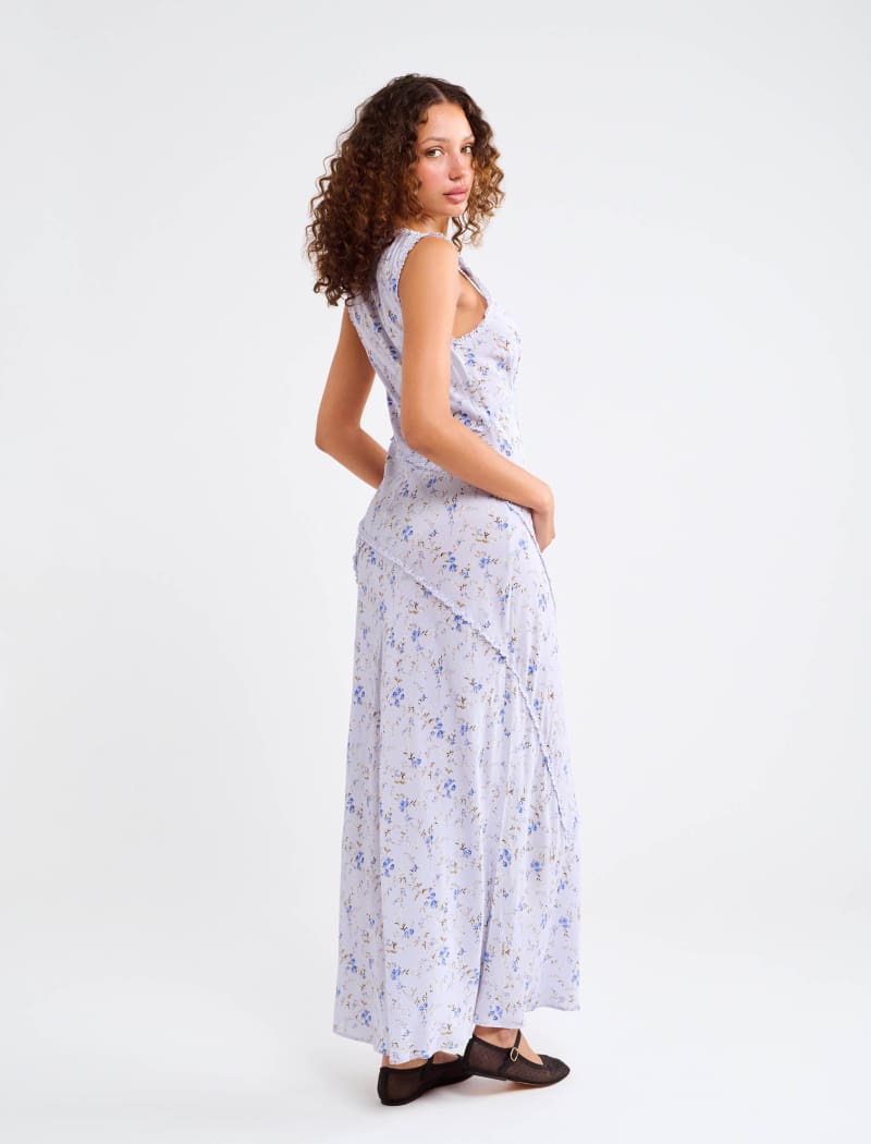 Bye Bye Baby Maxi Dress | Blue Gardenia - Maxi Dress