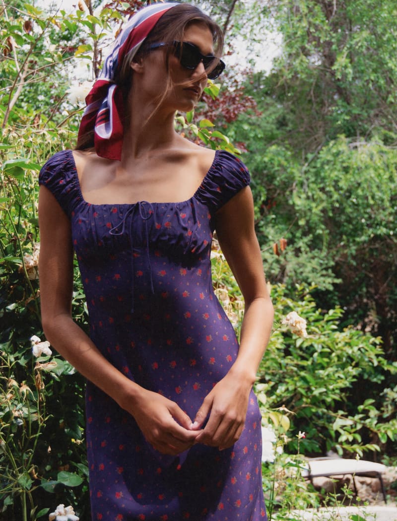 Callaway Midi Dress | Midnight Bloom - Midi Dress