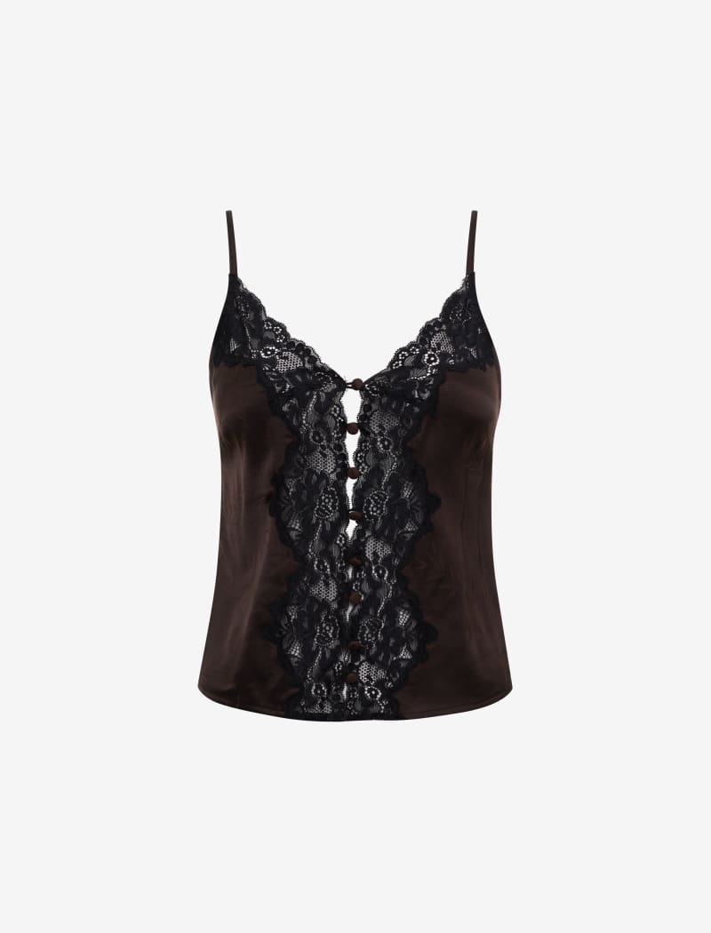 Chantilly Tank | Espresso Bamboo