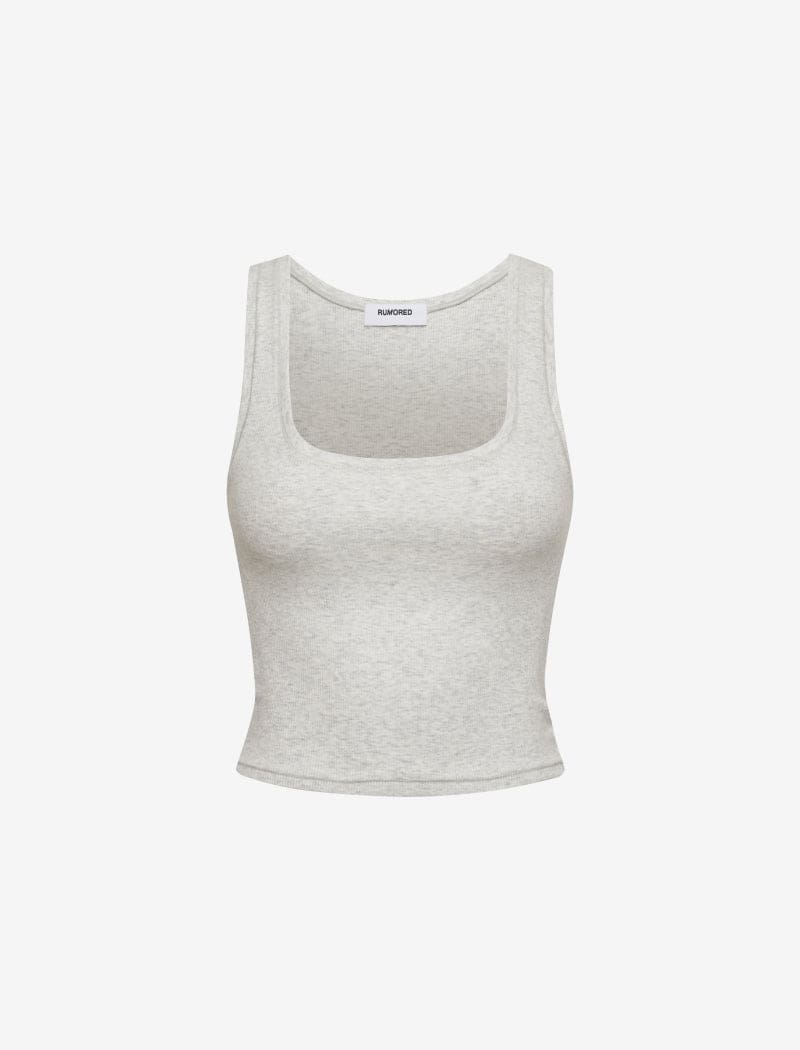 Classic Ribbed Tank | Carrara - Camis and Tanks