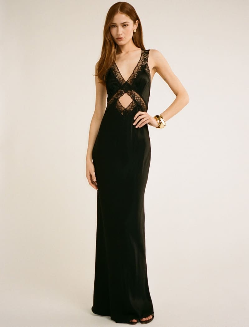 Crossroads Maxi Dress | Black - Maxi Dress