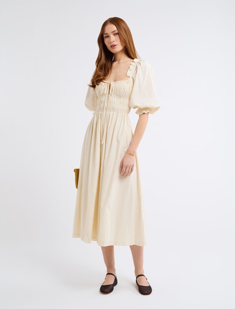 Darling Midi Dress | Cream - Midi Dress
