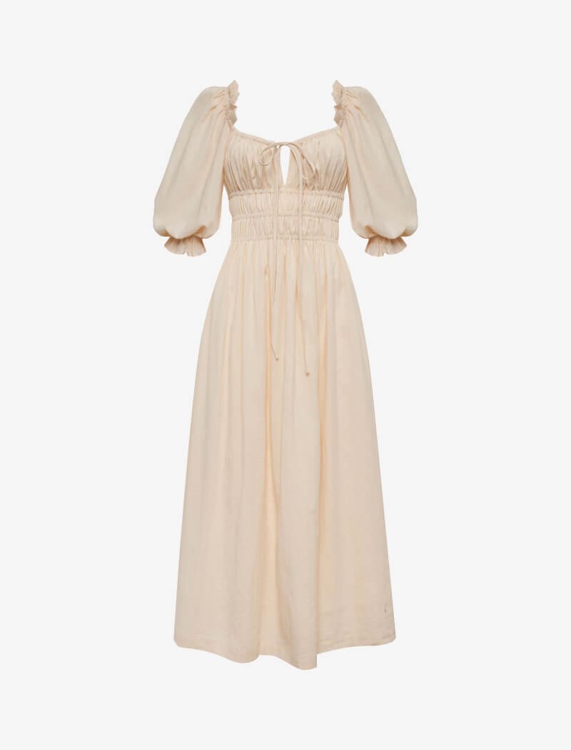 Darling Midi Dress | Cream - Midi Dress