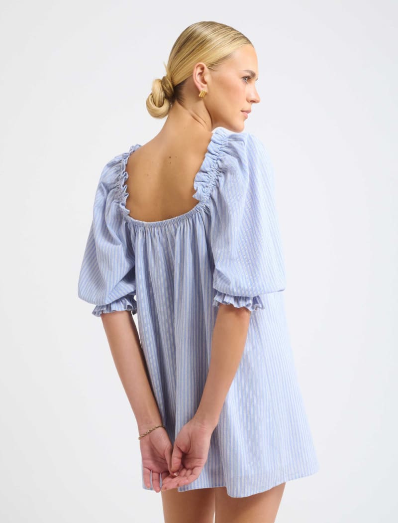 Darling Mini Dress | Laguna Stripe - Mini Dress