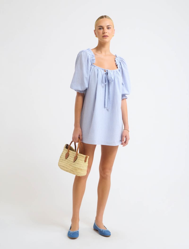 Darling Mini Dress | Laguna Stripe - Mini Dress