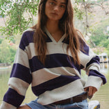 Delancey Sweater | Nautical Stripe - Sweaters