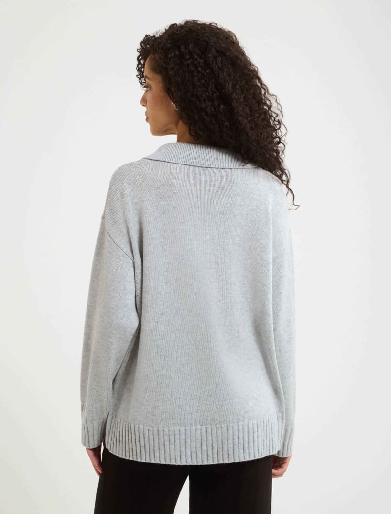 Delancey Sweater | Pearl Gray - Sweaters