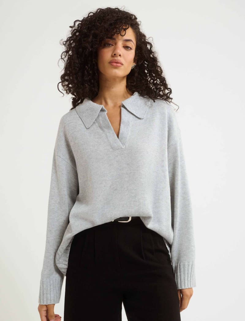 Delancey Sweater | Pearl Gray - Sweaters