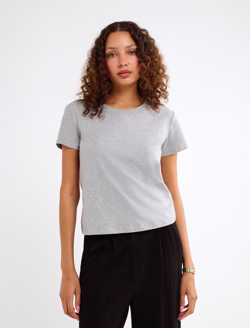 Essential Tee | Heather Gray - T-Shirt