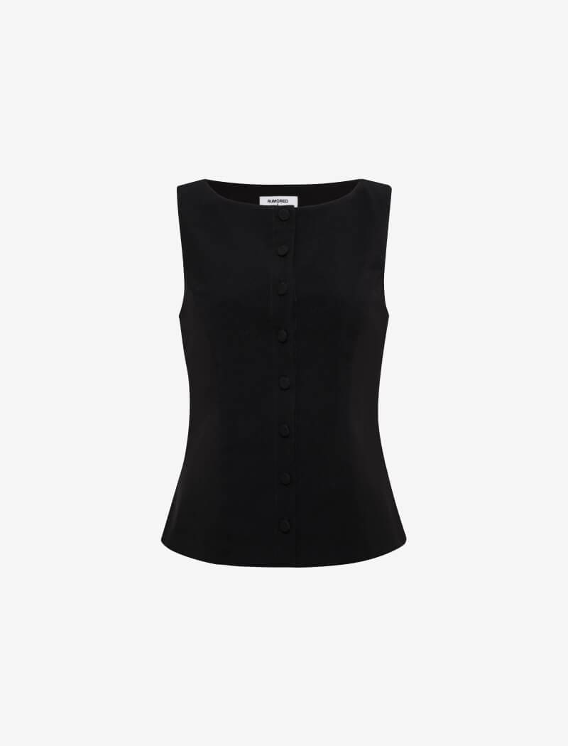 Everly Top | Black - Tops