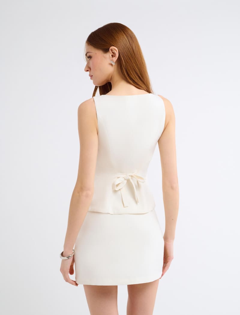 Everly Top | Cream - Tops