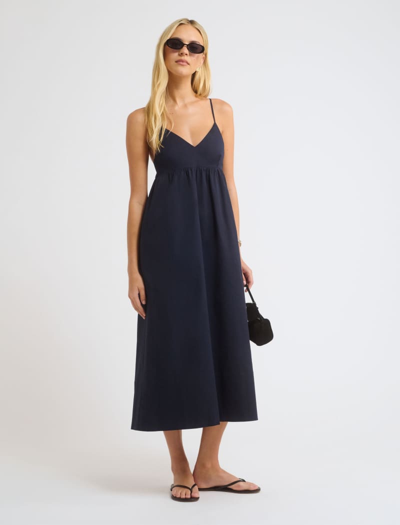 Everyday Midi Dress | Navy - Midi Dress