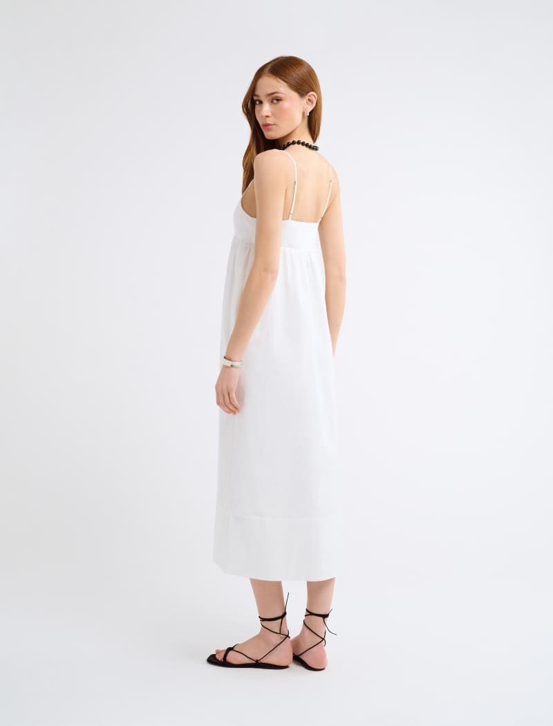 Everyday Midi Dress | White - Midi Dress