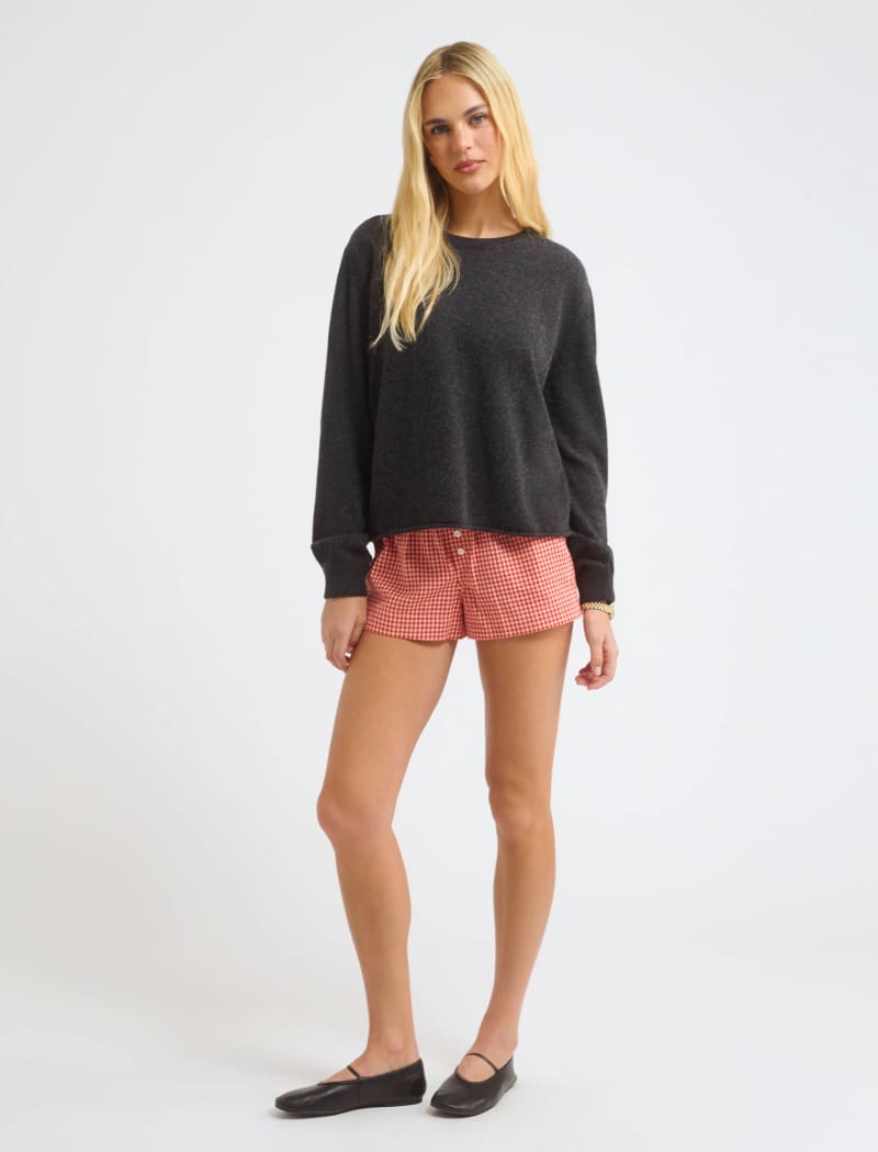 Everyday Sweater | Washed Black - Sweaters