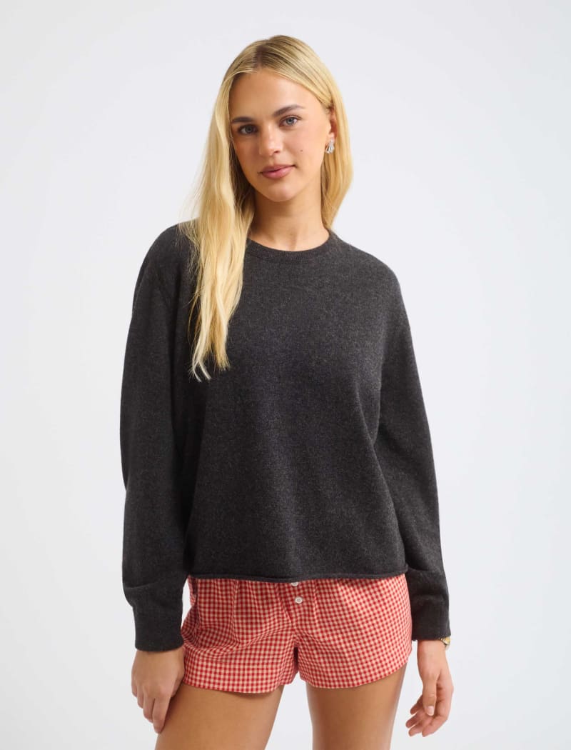 Everyday Sweater | Washed Black - Sweaters