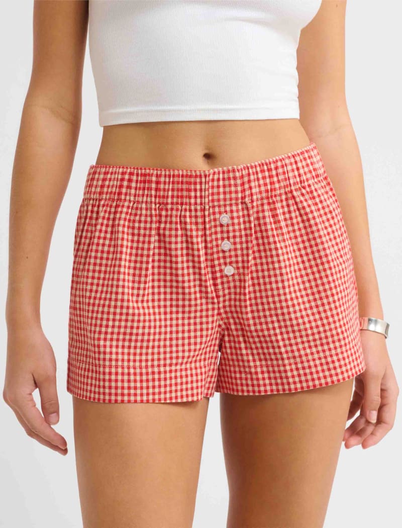 Ex-Boyfriend Boxer | Cherry Gingham - Boxer
