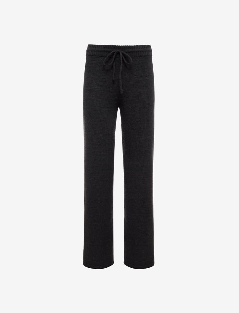 Fair Isle Pant | Washed Black