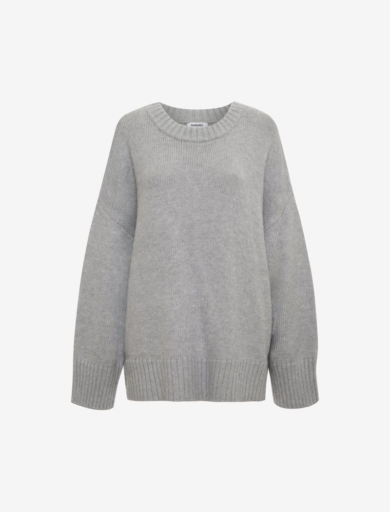 Fair Isle Sweater | Heather Grey