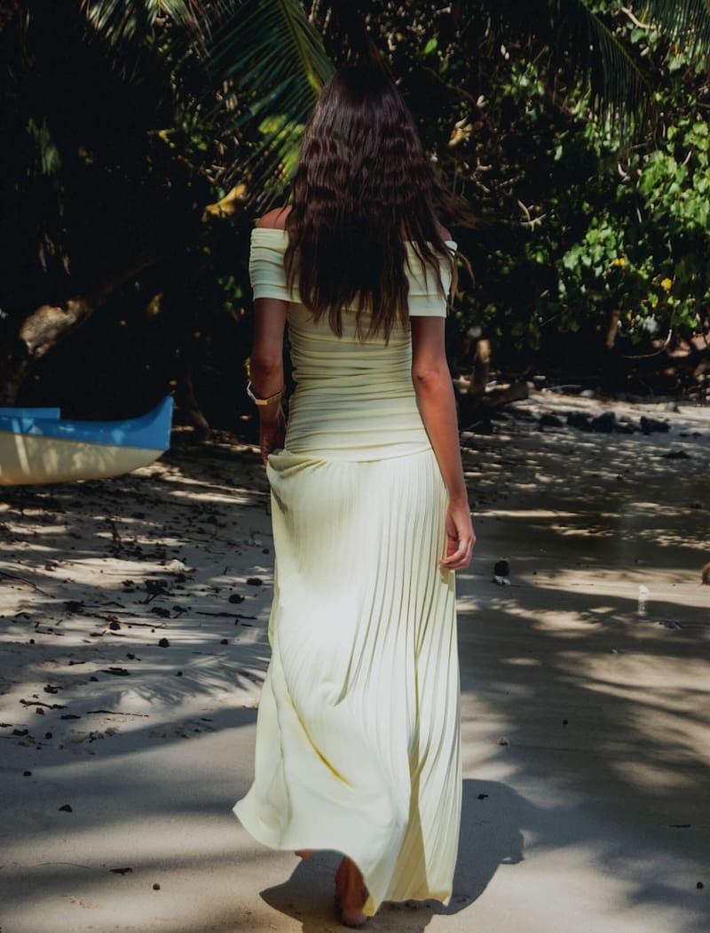 Halo Maxi Dress | Buttercream - Maxi Dress