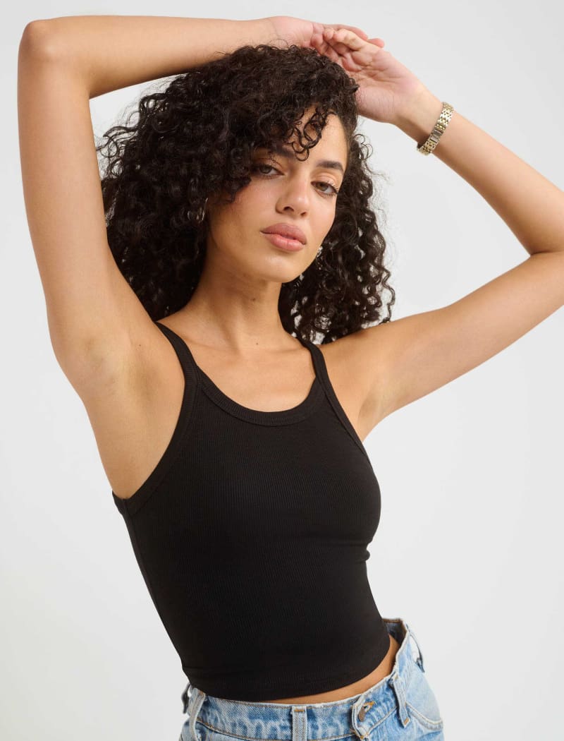 Honey Tank | Black - Camis and Tanks