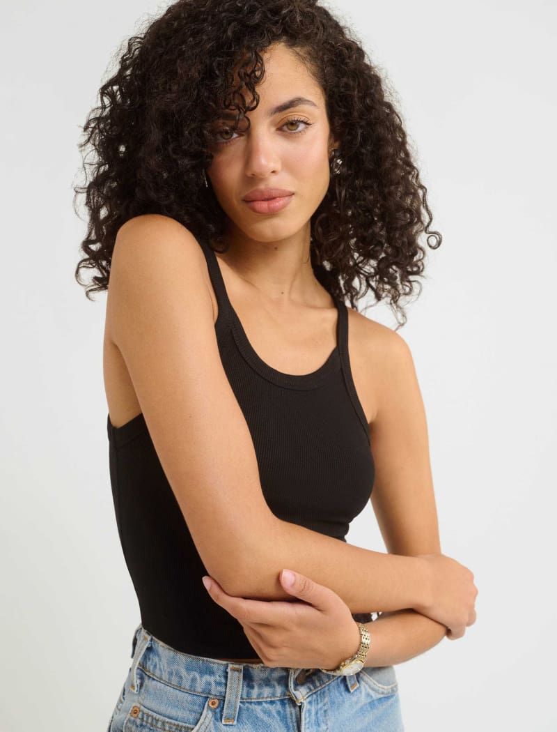 Honey Tank | Black - Camis and Tanks