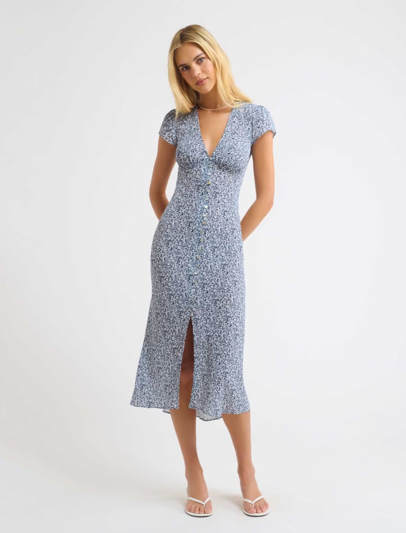 Indio Midi Dress | Everest Floral - Midi Dress