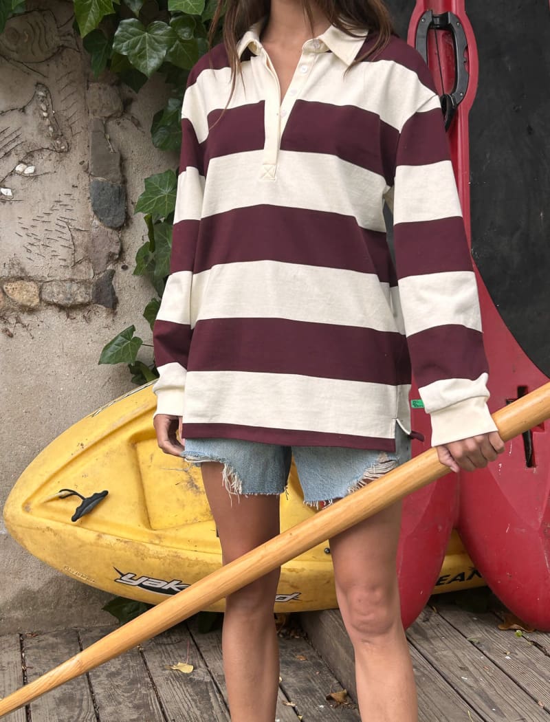 Ivy League Pullover | Harvard Stripe - Pullover