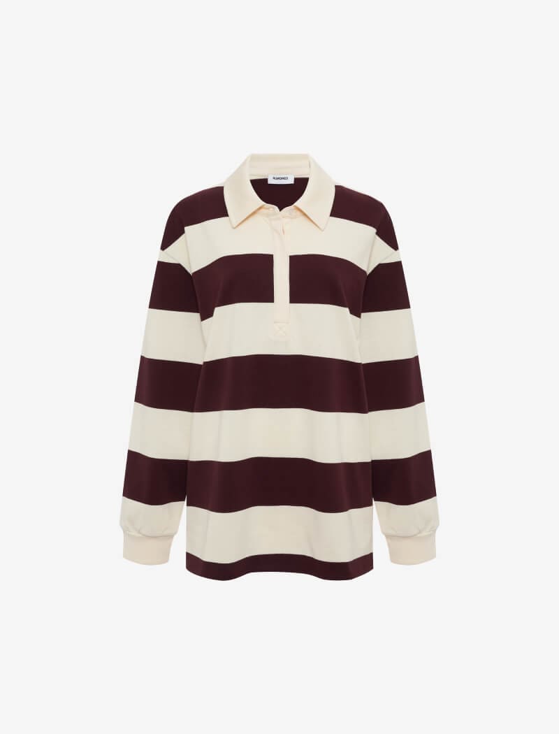 Ivy League Pullover | Harvard Stripe