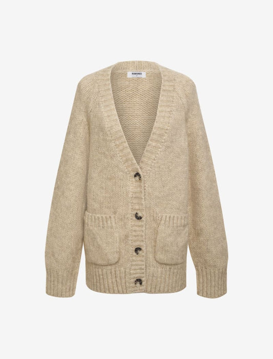 Jacksonhole Cardigan | Oat - Cardigan