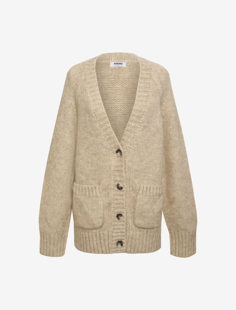 Jacksonhole Cardigan | Oat - Cardigan