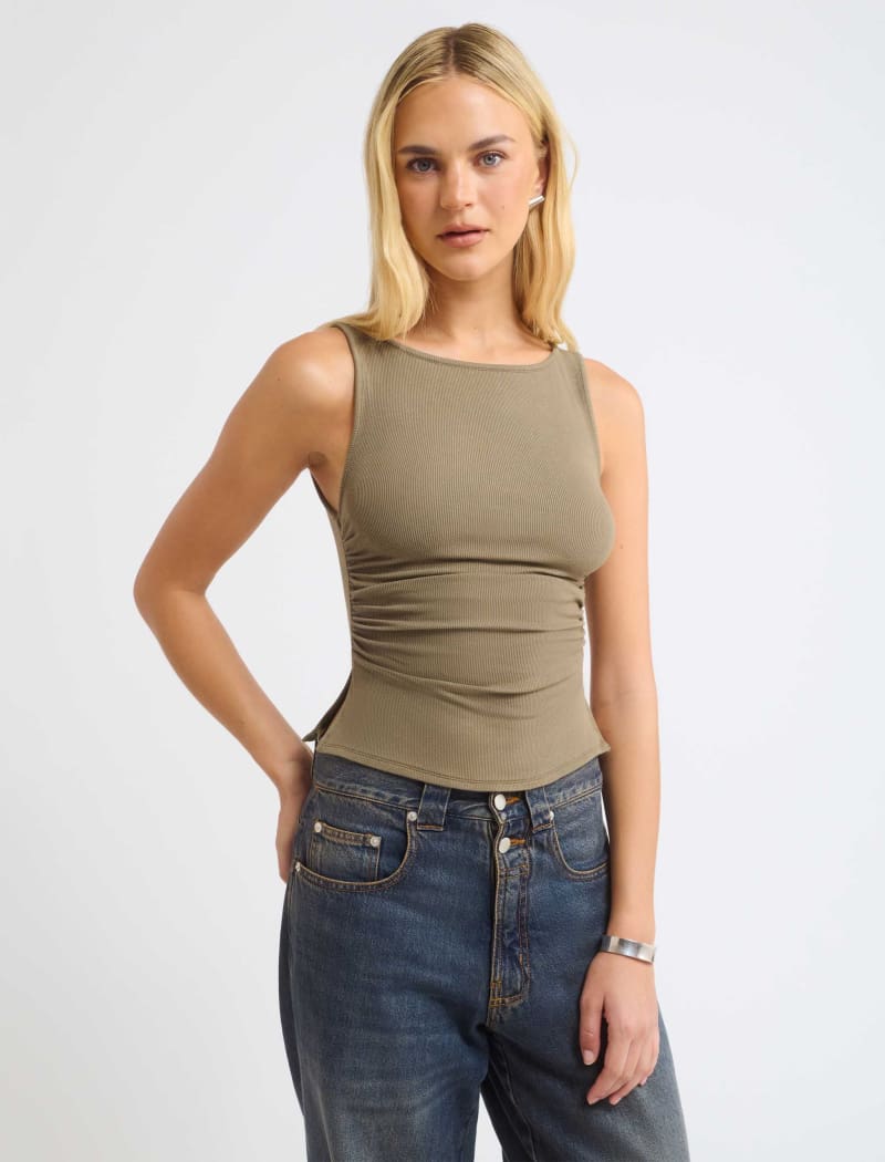 Klein Tank | Olive - Camis and Tanks