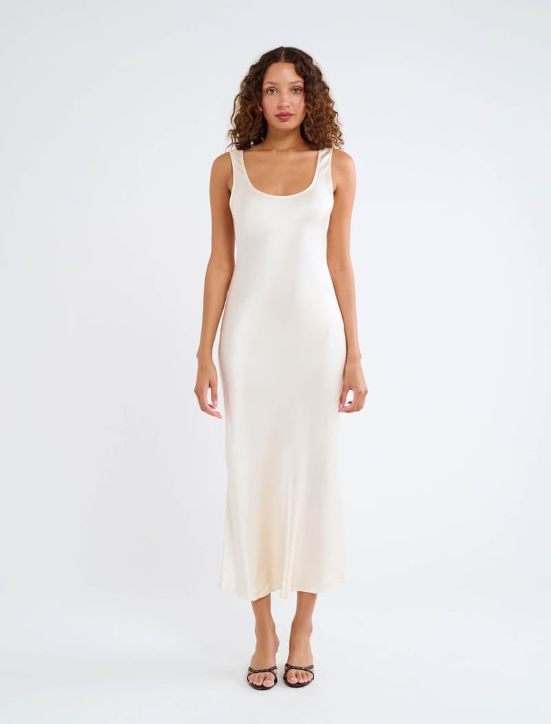 Market Midi Dress | Ivory - Midi Dress
