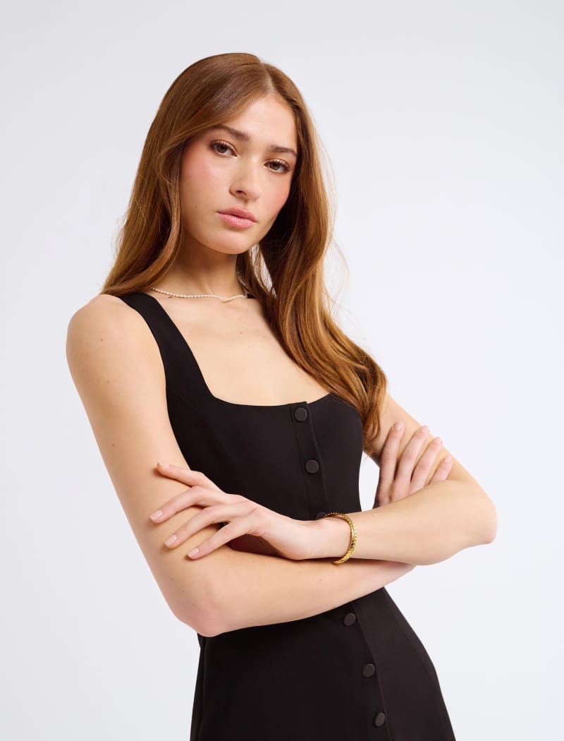 Mayfair Midi Dress | Black - Midi Dress